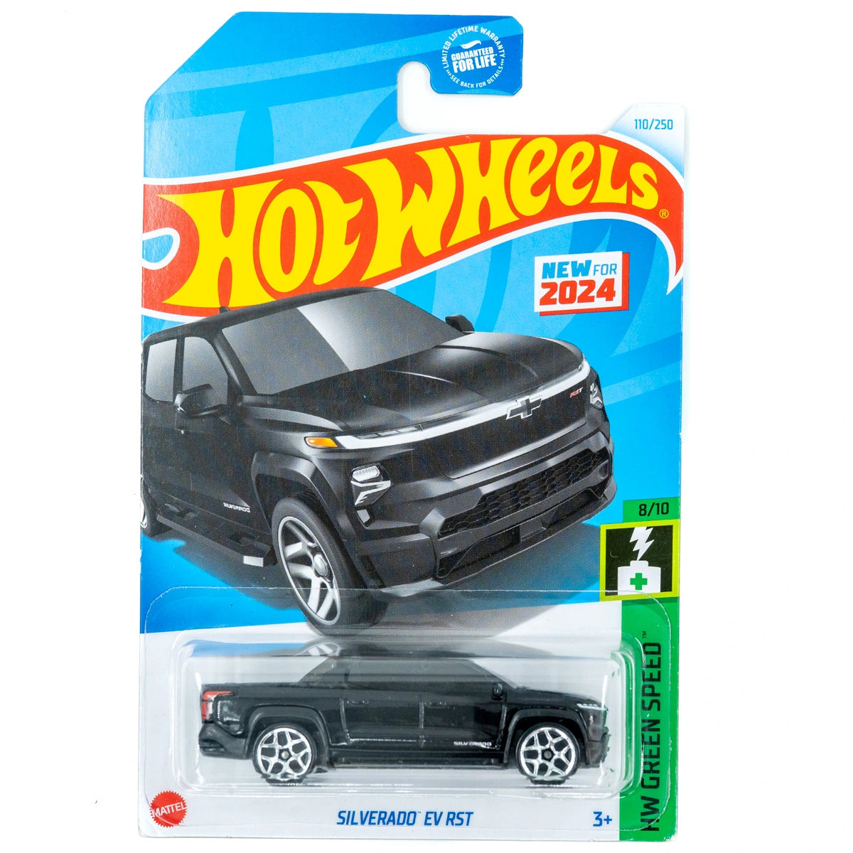 Hot Wheels Silverado EV RST zwart VS |