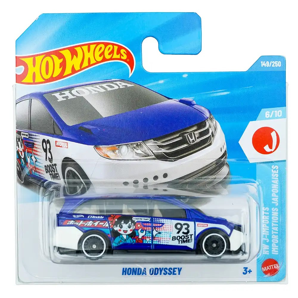 Hot Wheels Honda Odyssey Plavi |
