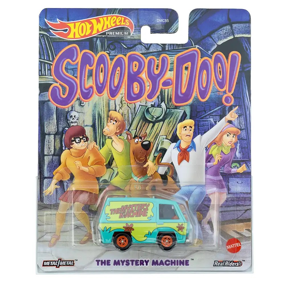 Hot Wheels Premium The Mystery Machine Plavi | Scooby-Doo!