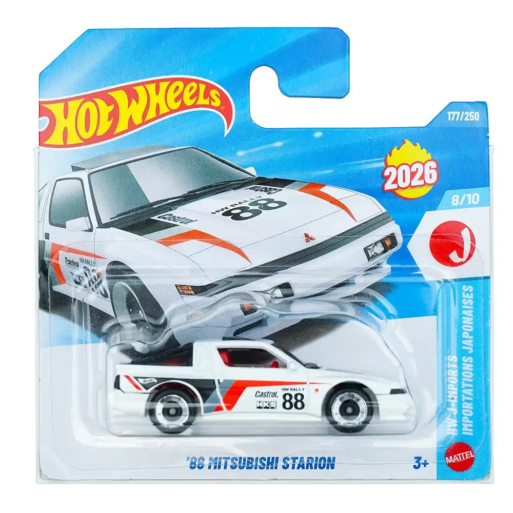 Hot Wheels '88 Mitsubishi Starion Bijeli |