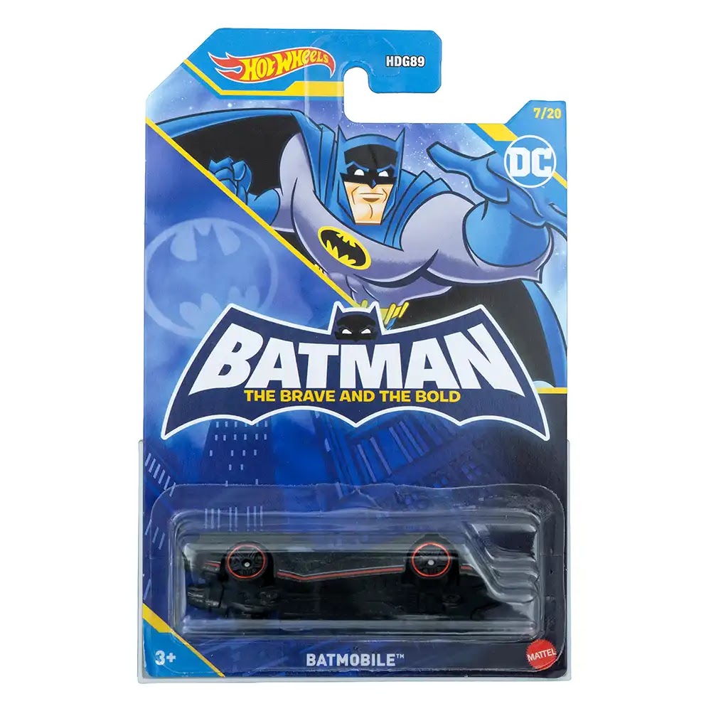 Hot Wheels Silver Series Batmobile Crni | Batman: The Brave and the Bold (7/20)