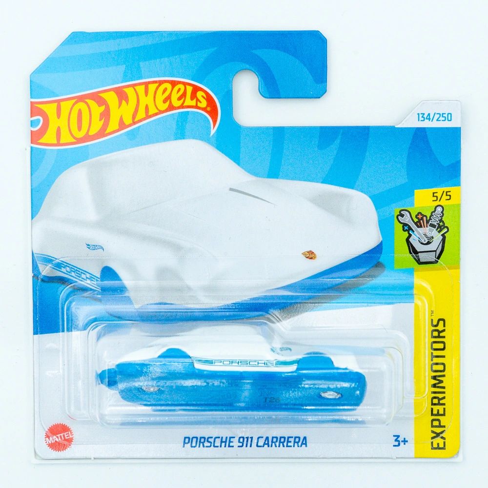 Hot Wheels Porsche 911 Carrera Clip blauw wit |