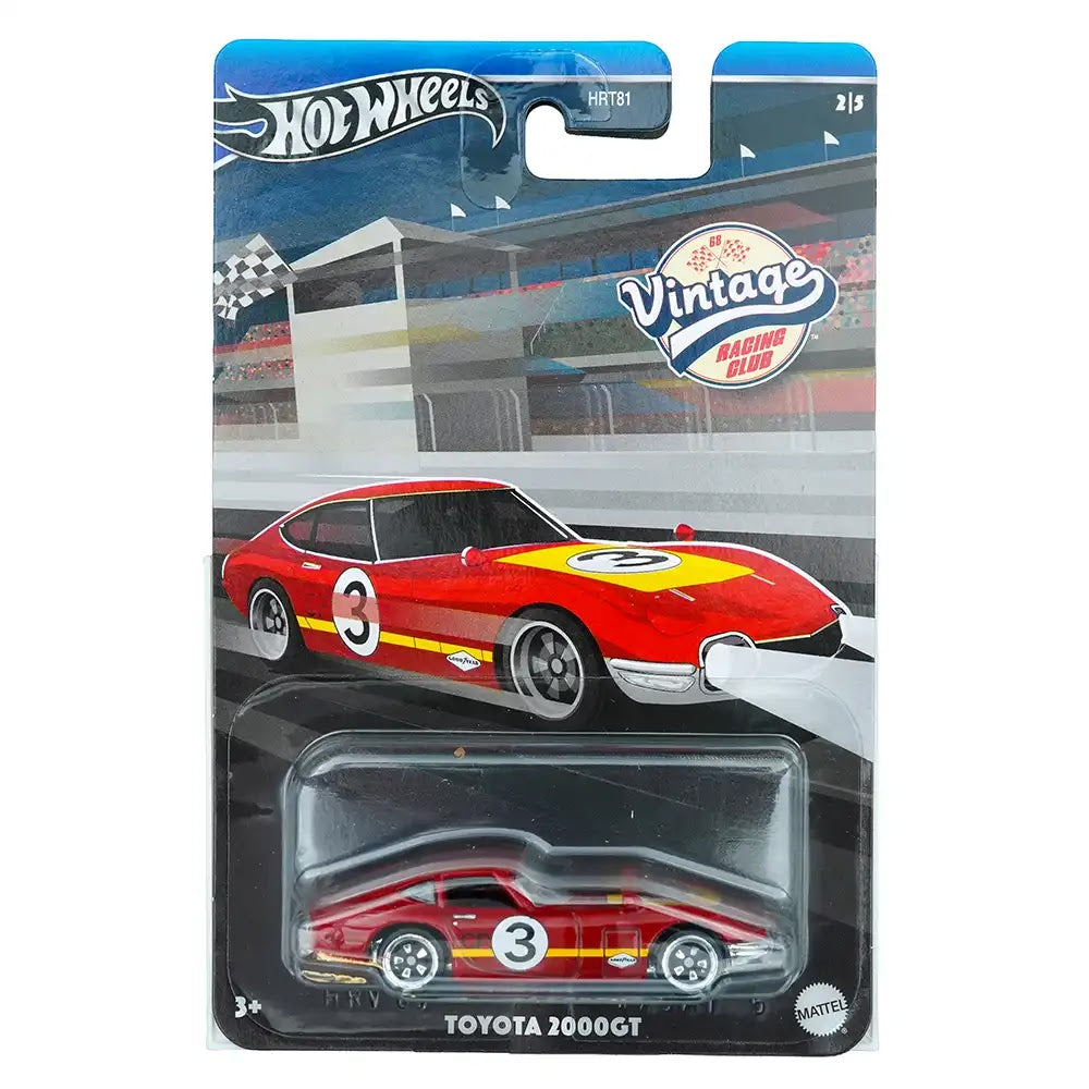 Hot Wheels Silver Series Toyota 2000GT Crveni | Vintage Racing Club (2/5)