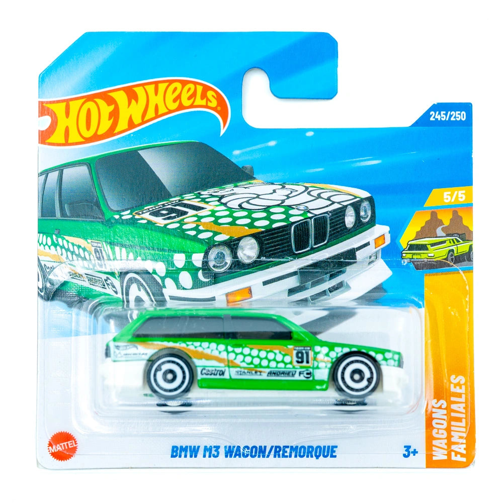 Hot Wheels BMW M3 Wagon groen wit |