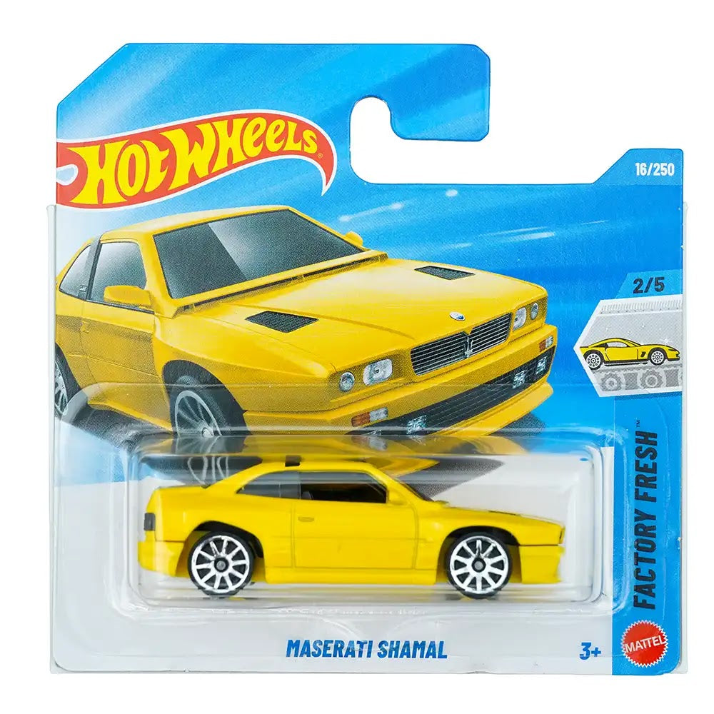 Hot Wheels Maserati Shamal Žuti |