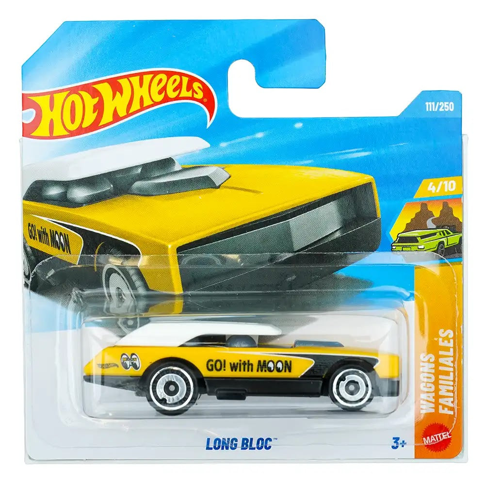 Hot Wheels Long Bloc Žuti |