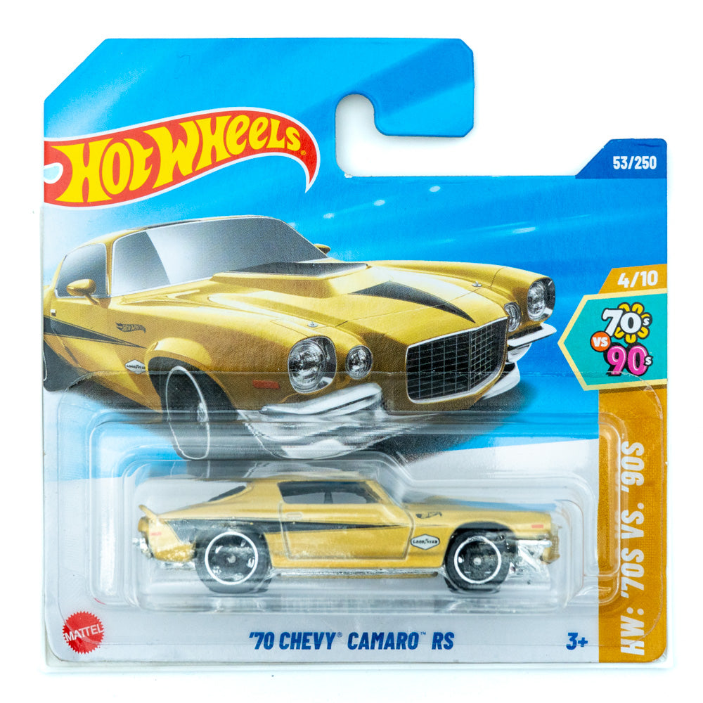 Hot Wheels '70 Chevy Camaro RS goud |