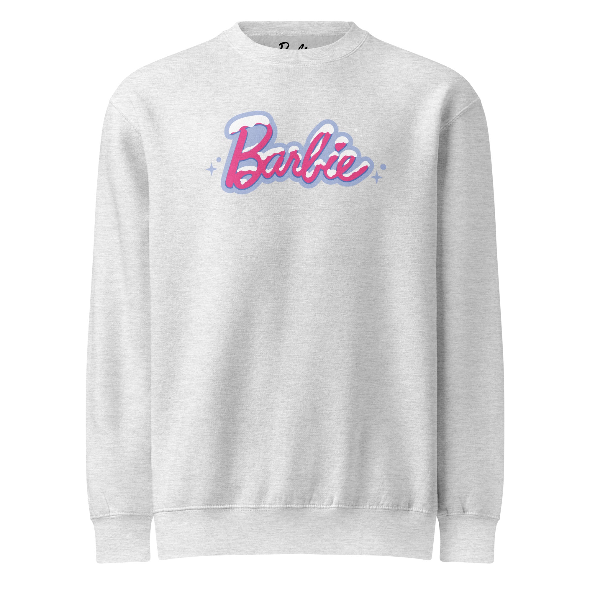 Barbie Dreaming of a Barbie Christmas Gray Sweatshirt