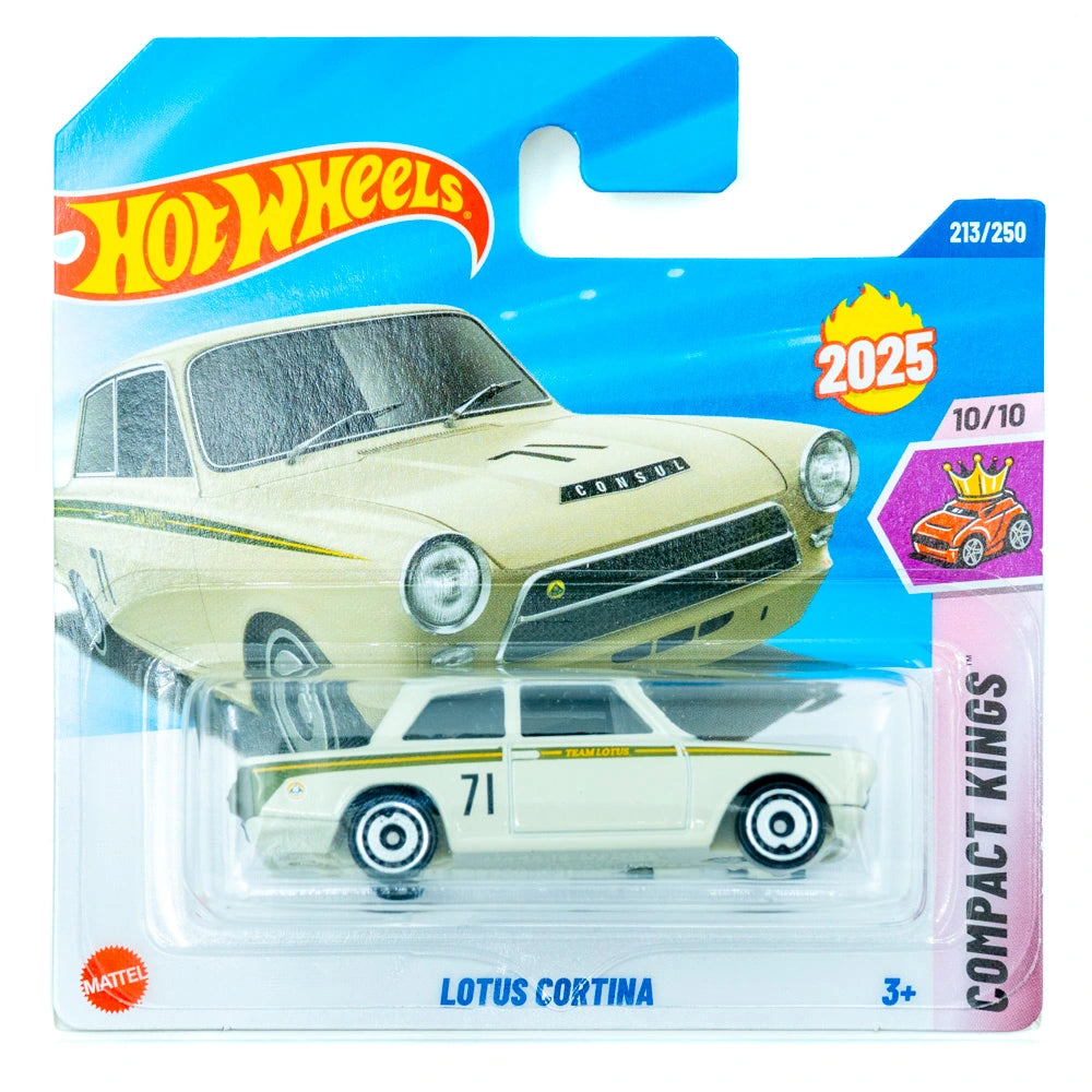 Hot Wheels Lotus Cortina bruin |