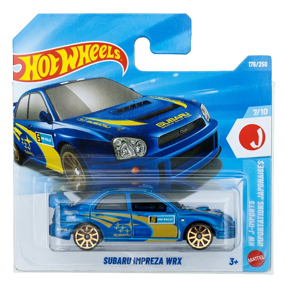 Hot Wheels Subaru Impreza WRX Plavi |