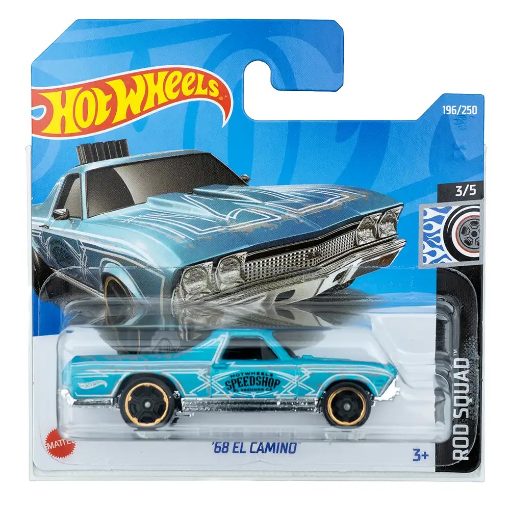 Hot Wheels '68 El Camino Plavi |