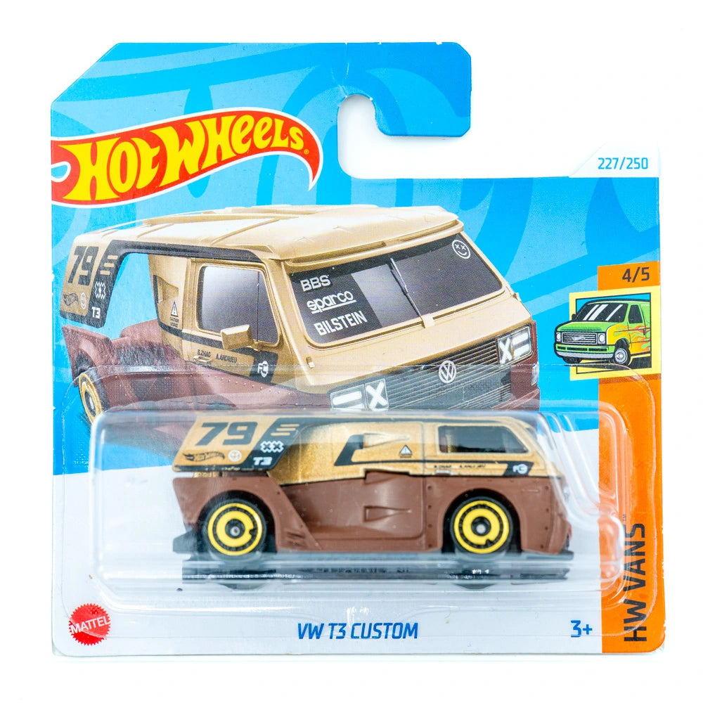 Hot Wheels VW T3 Custom bruin |