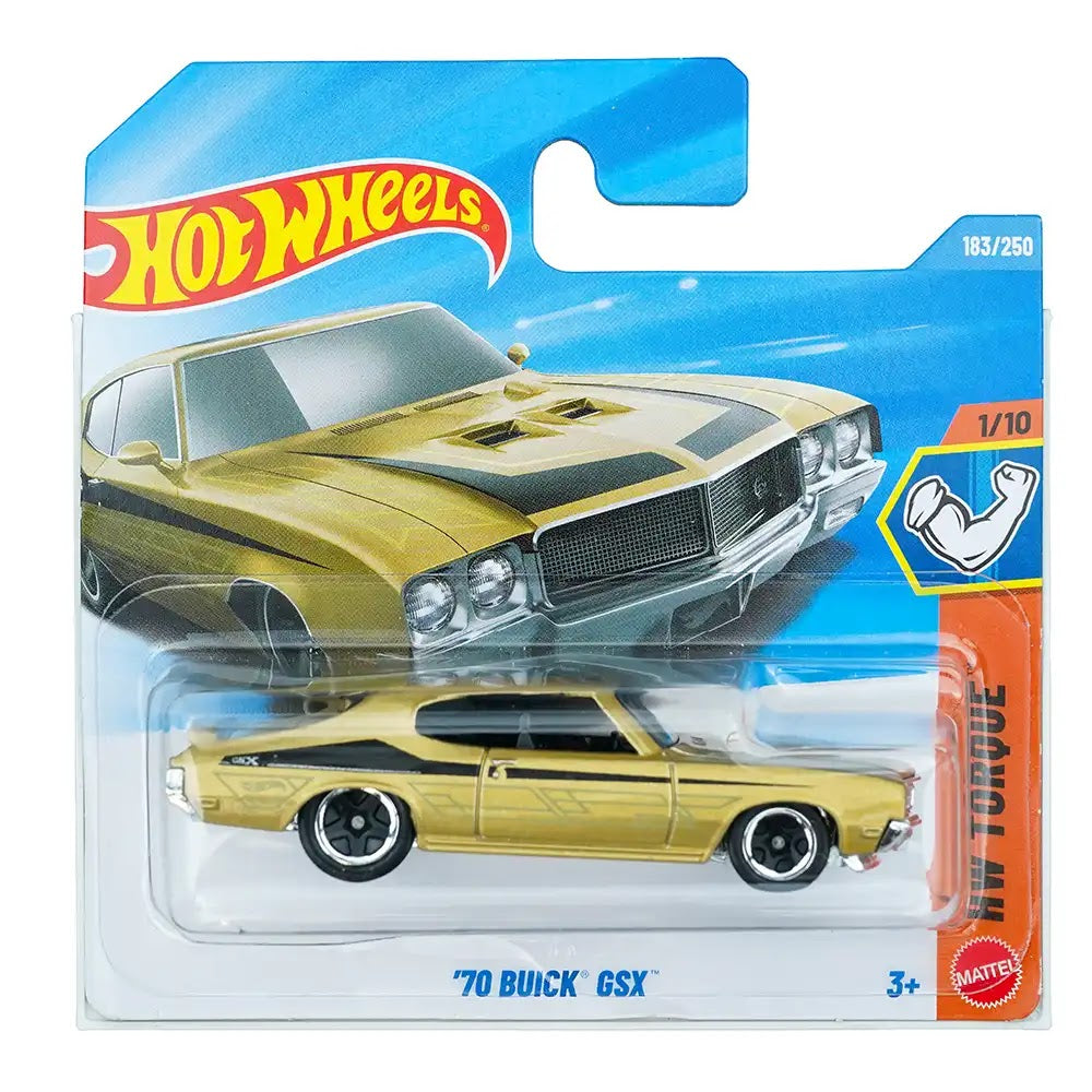 Hot Wheels '70 Buick GSX Zlatni |
