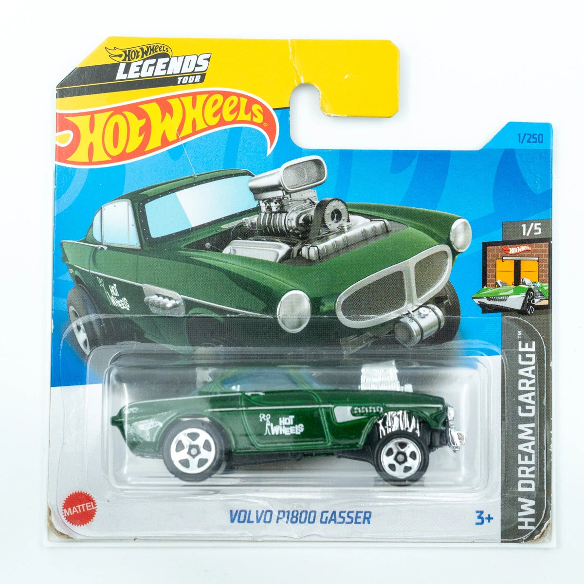 Hot Wheels Volvo P1800 Gasser groen |
