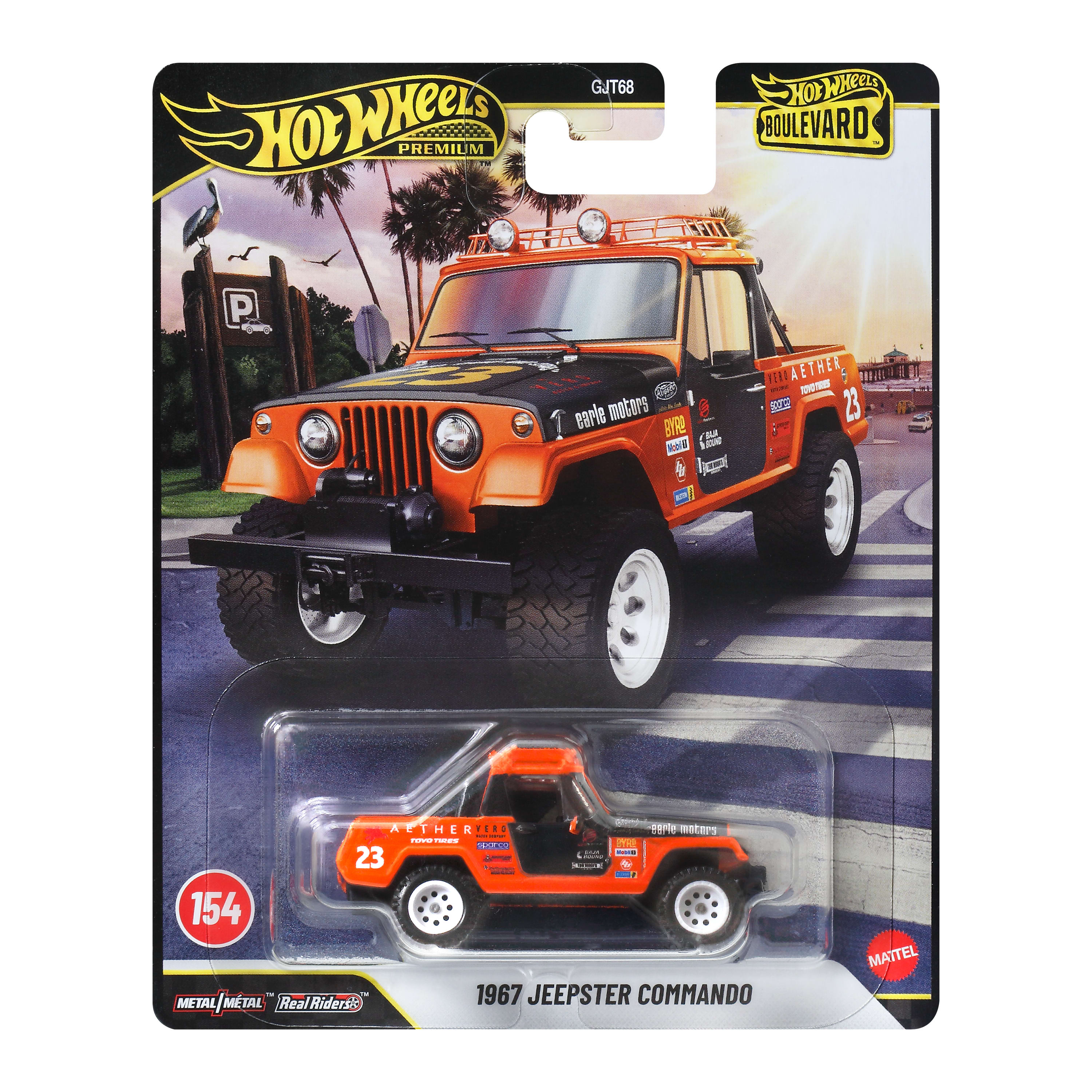 Hot Wheels Premium Boulevard 1967 Jeepster Commando