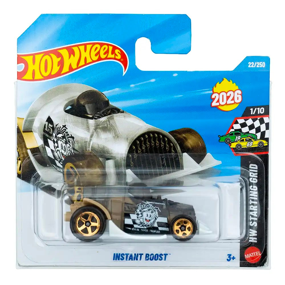Hot Wheels Instant Boost Smeđi |