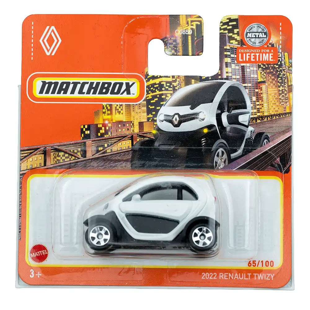 Matchbox 2022 Renault Twizy Bijeli