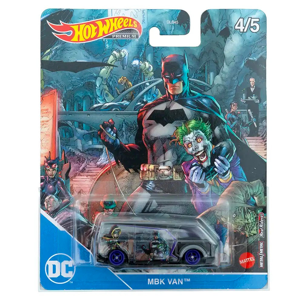 Hot Wheels Premium MBK Van Sivi | Pop Culture 4/5