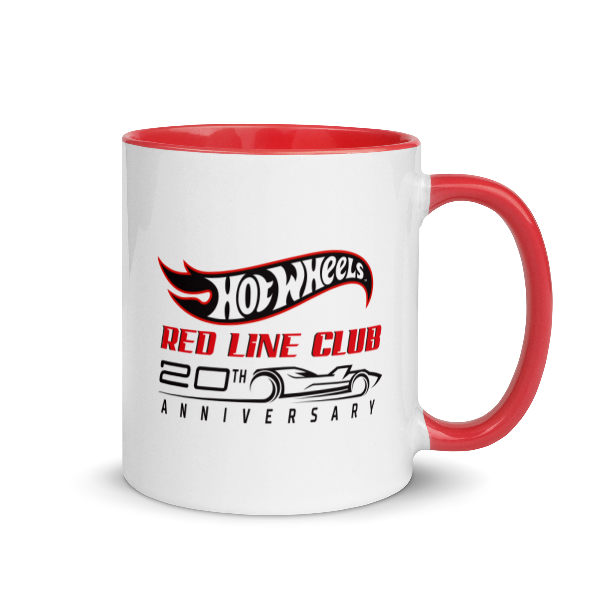Hot Wheels® Red Line Club® 20th Anniversary Silhouette Logo Mug