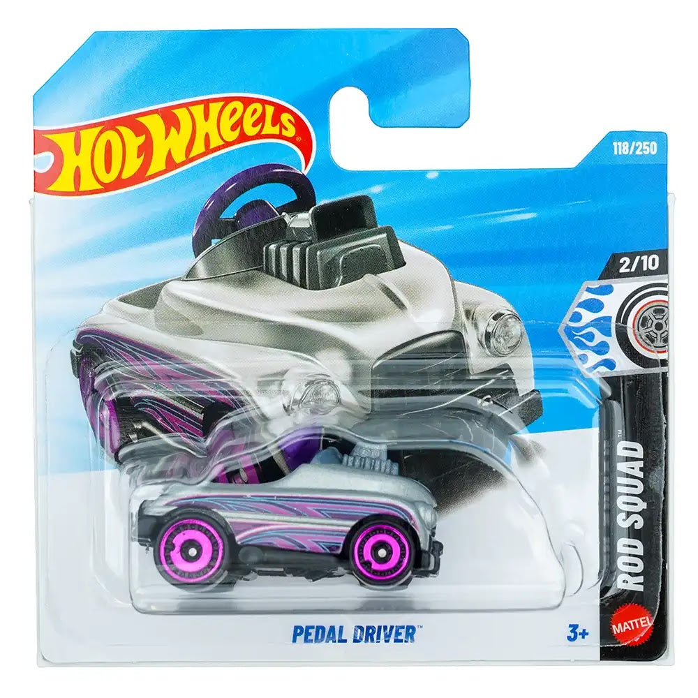 Hot Wheels Pedal Driver Srebreni |