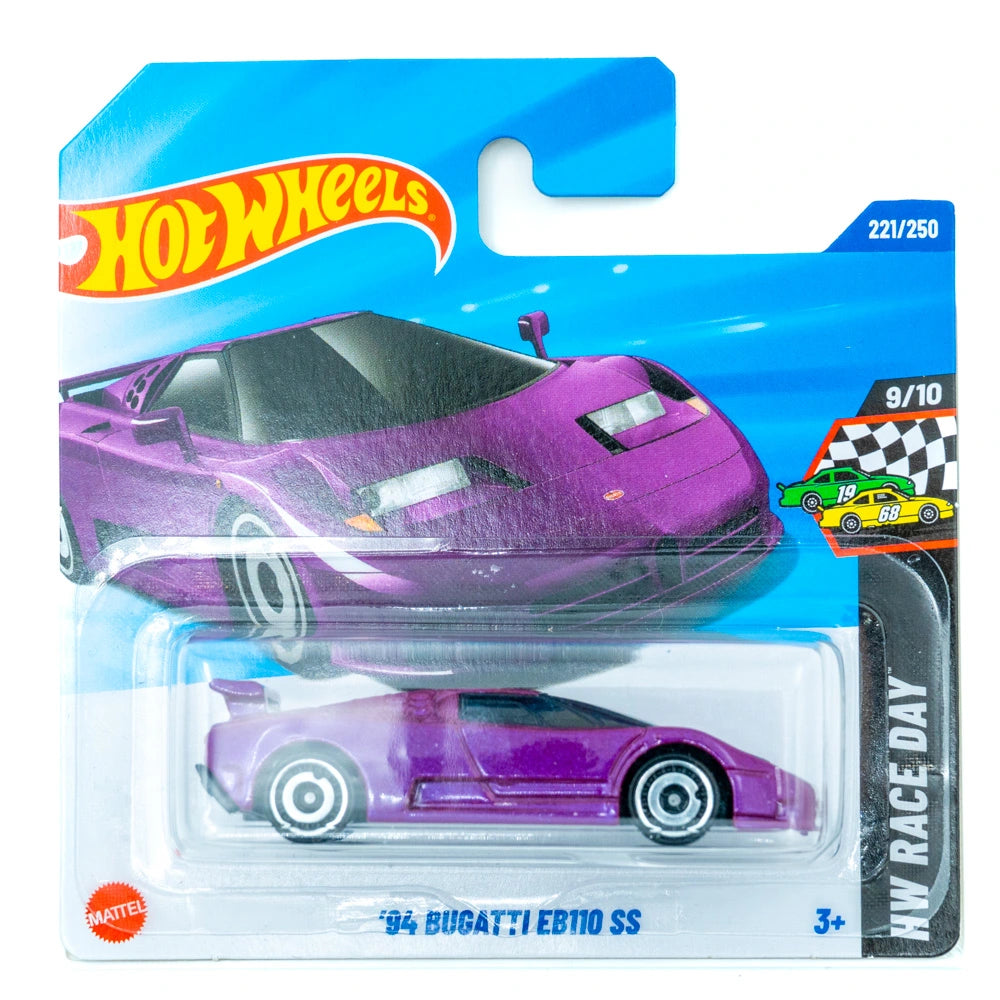 Hot Wheels '94 Bugatti EB110 SS paars |