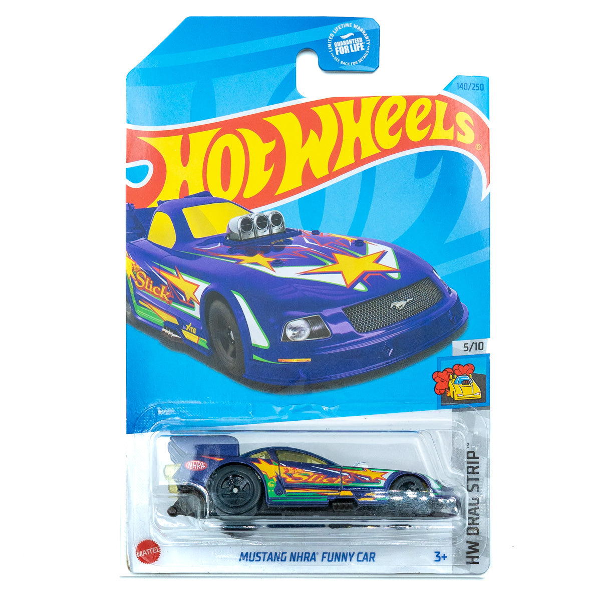 Hot Wheels Mustang NHRA funny car paars VS |