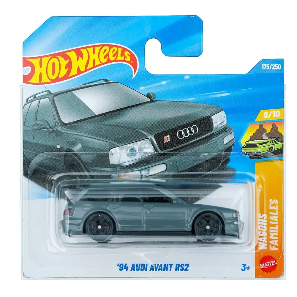 Hot Wheels '94 Audi Avant RS2 Sivi |