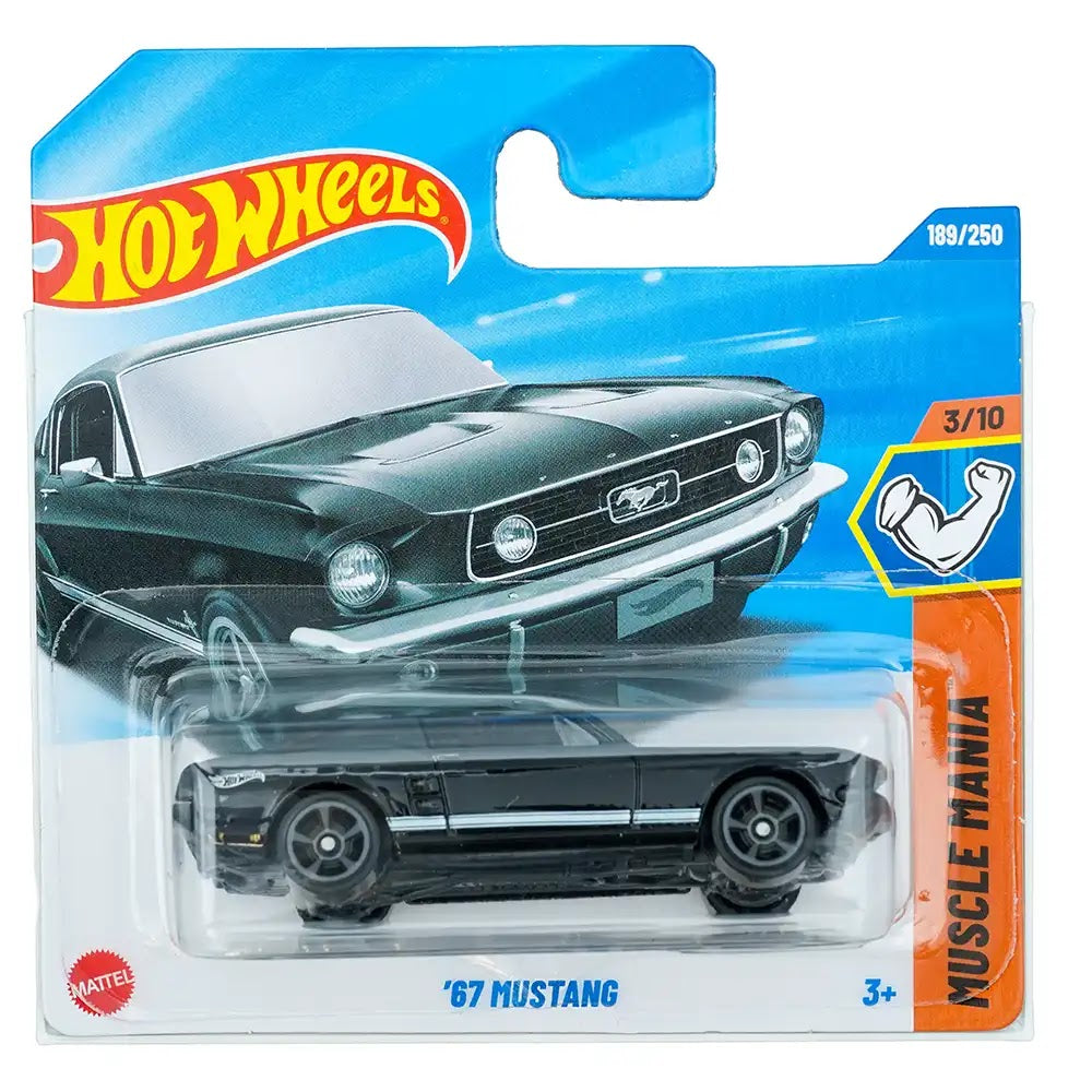 Hot Wheels '67 Mustang Crni |