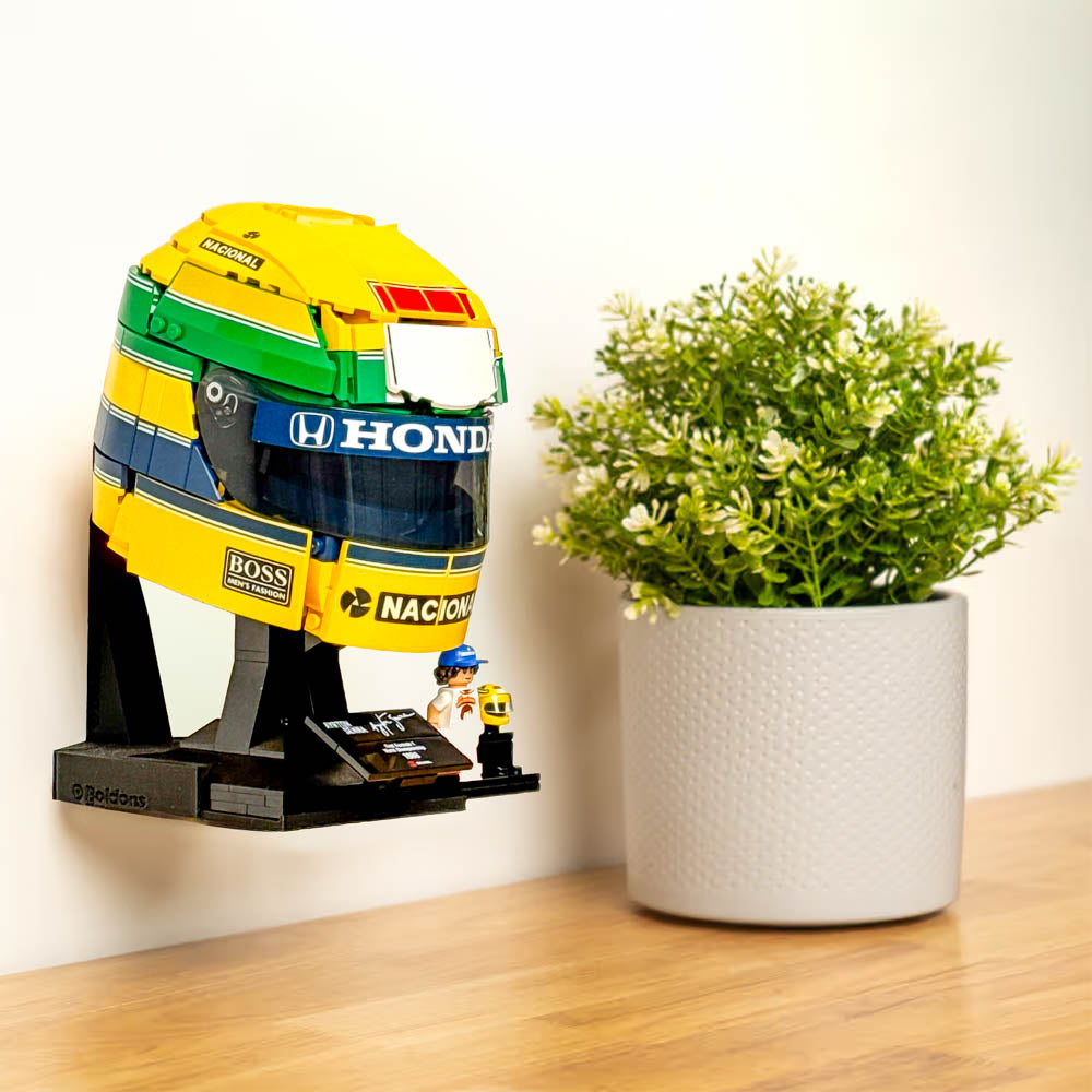 Muurbeugel voor LEGO Helm van Ayrton Senna | 43024