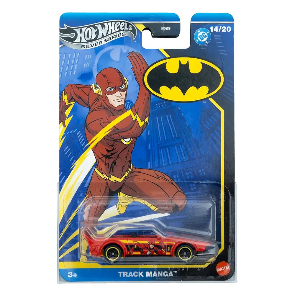 Hot Wheels Silver Series Track Manga Crveni | Batman (14/20)