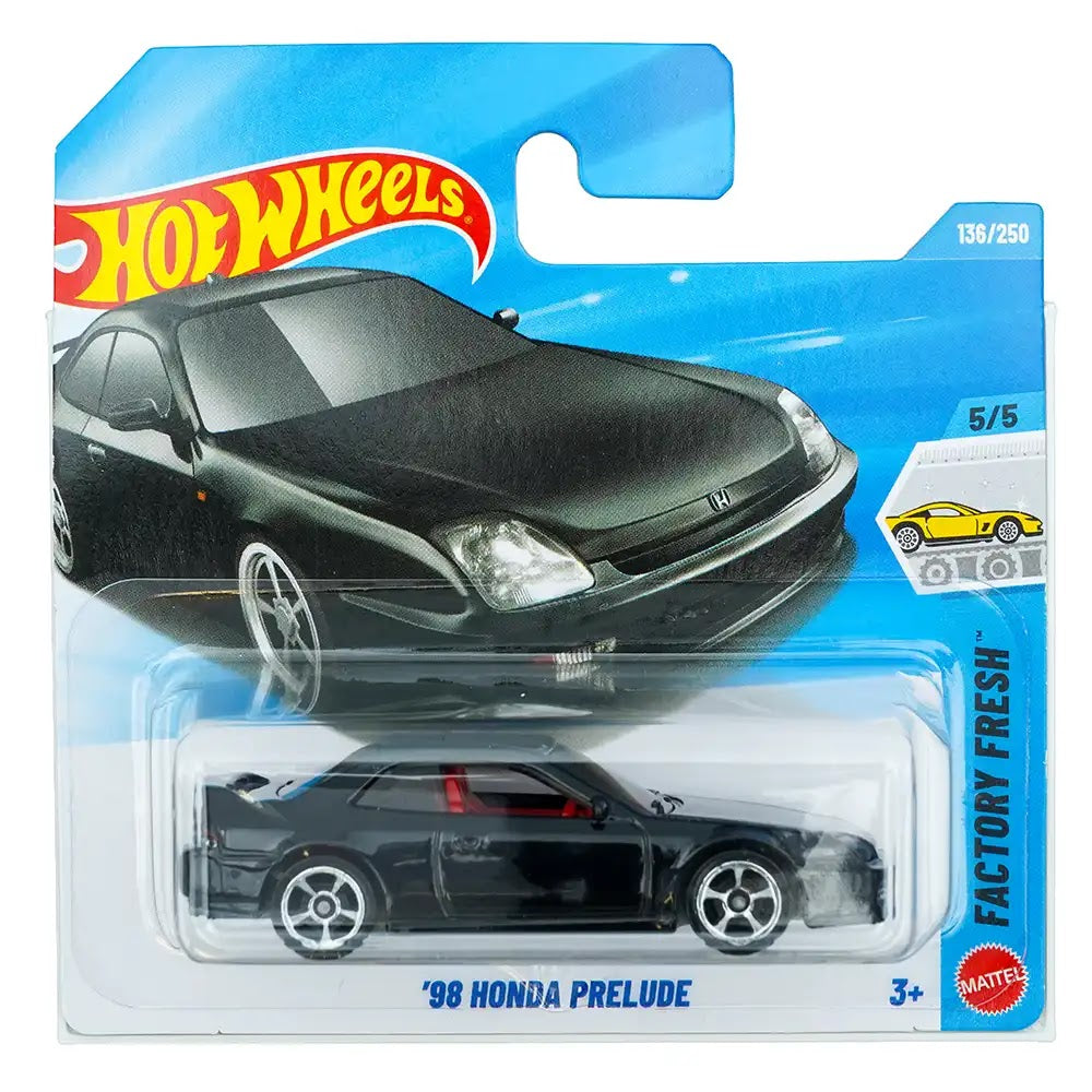 Hot Wheels '98 Honda Prelude Crni |