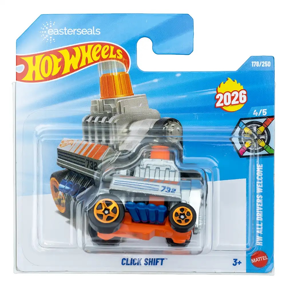 Hot Wheels Click Shift Srebreni |