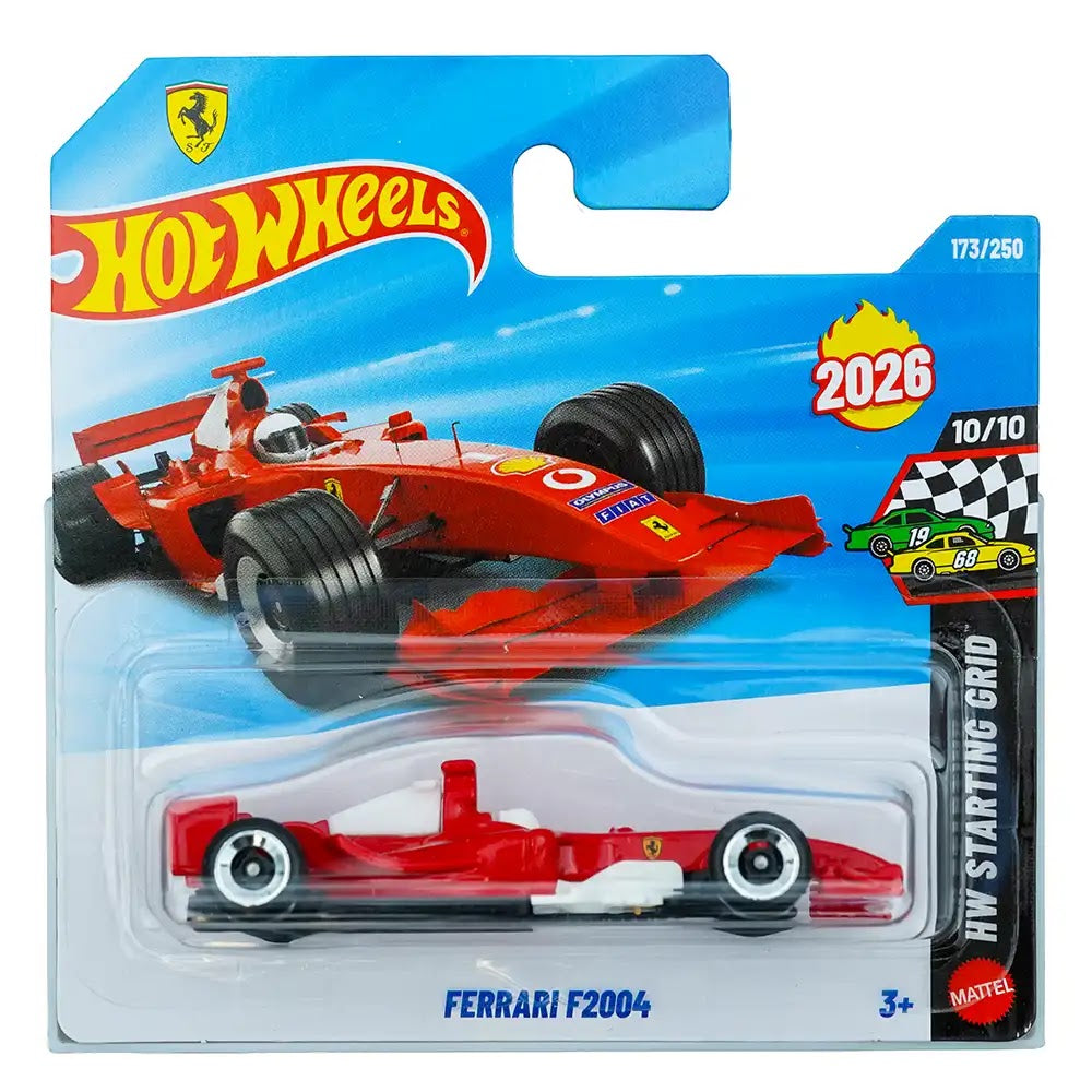 Hot Wheels Ferrari F2004 Crveni |