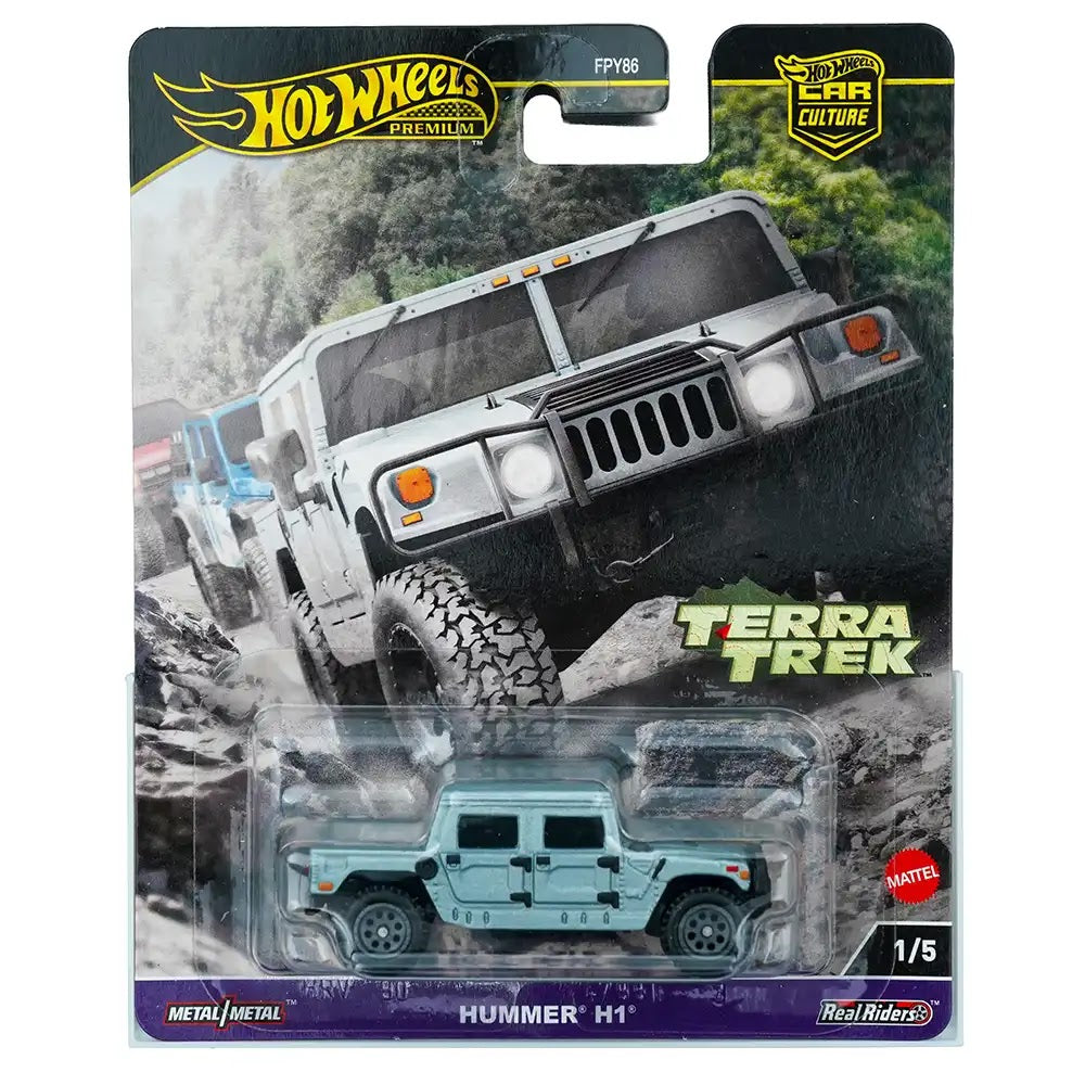 Hot Wheels Premium Hummer H1 Plavi | Terra Trek 1/5