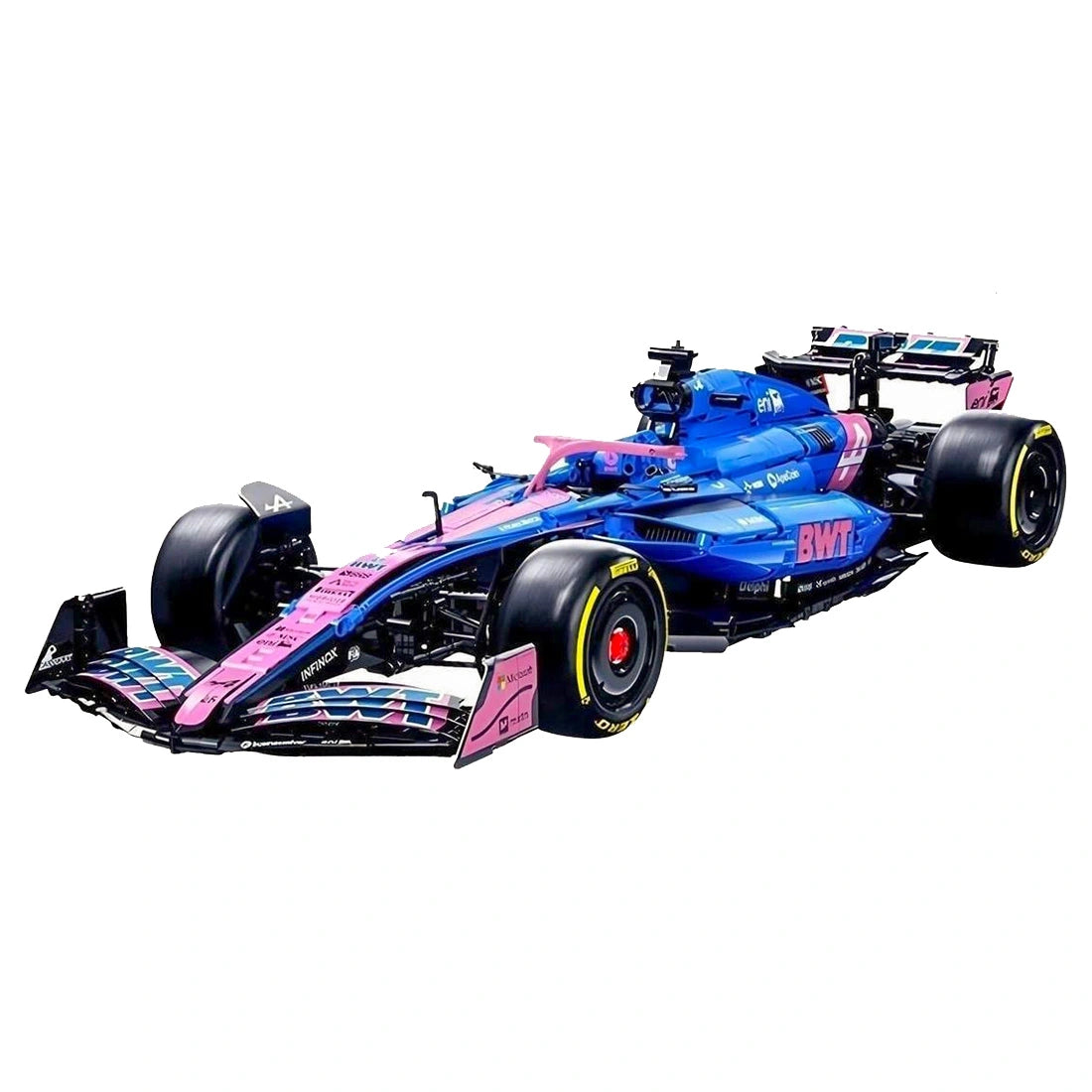 CaDA BWT Alpine F1 Team A525 1:8 - Bouwset Auto | C64012W