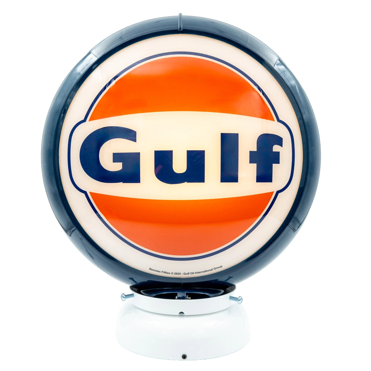 Benzinepomp Globe Logo Plavi/Bijeli - Gulf