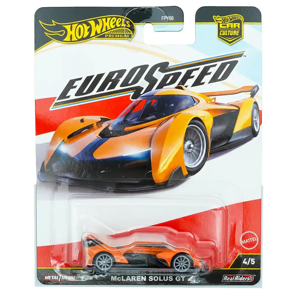 Hot Wheels Premium McLaren Solus GT Narandžasti | Euro Speed 4/5