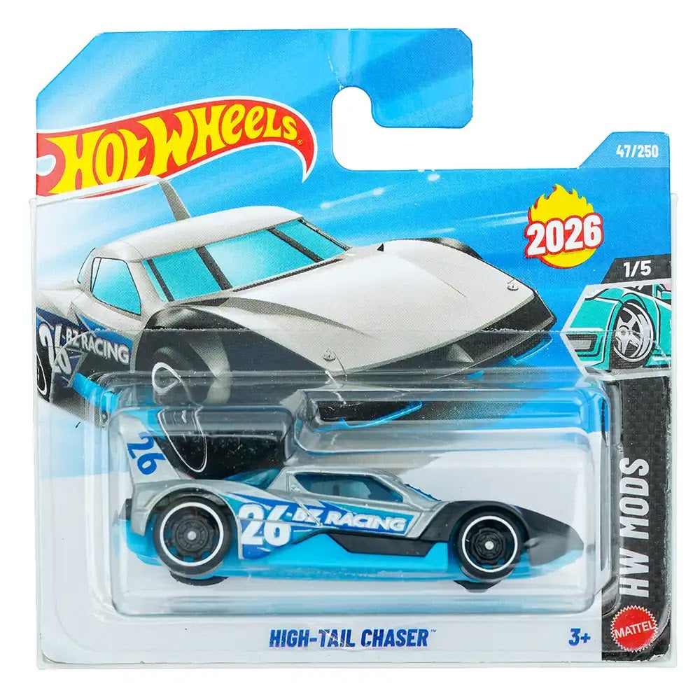 Hot Wheels High-Tail Chaser Srebreni |