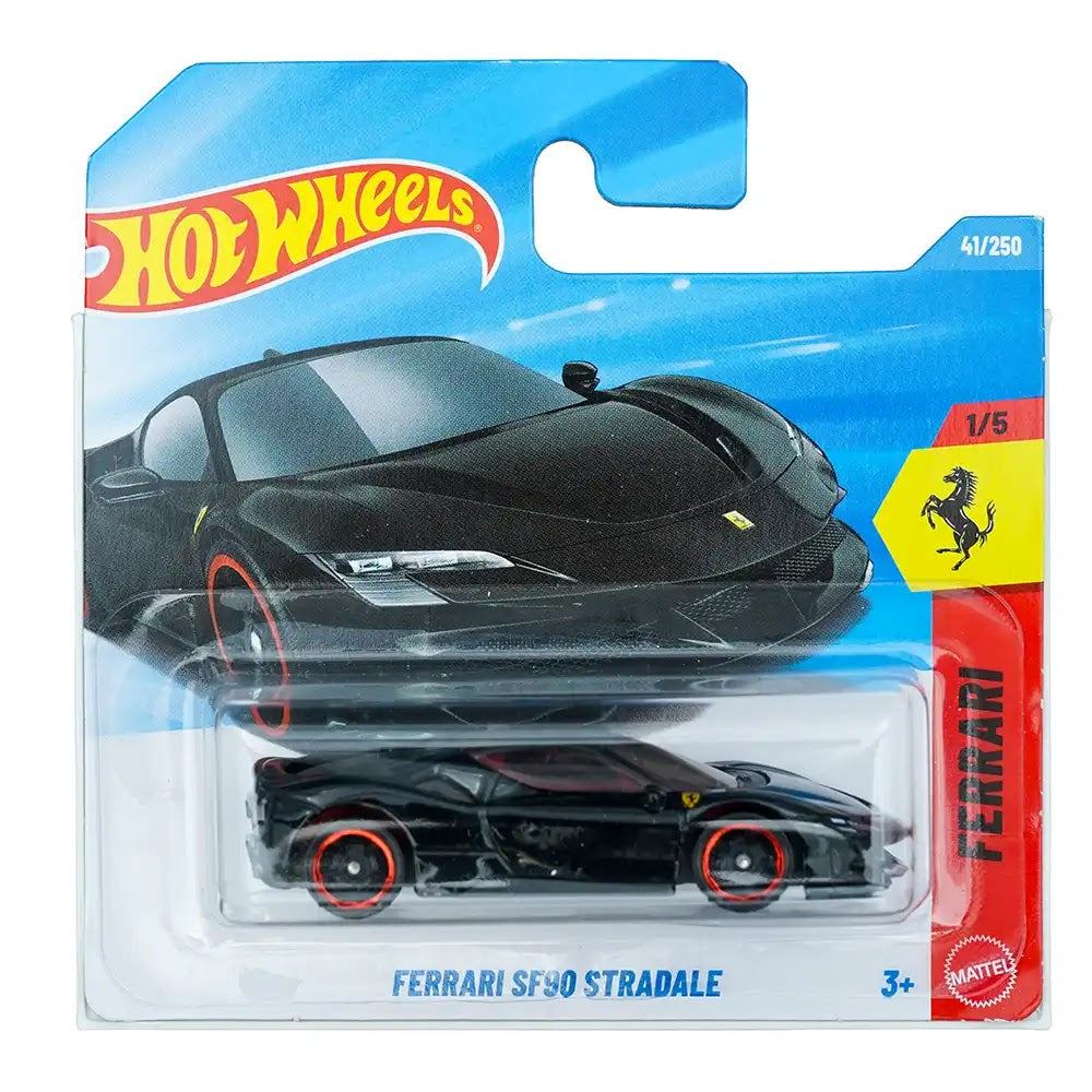 Hot Wheels Ferrari SF90 Stradale Crni |