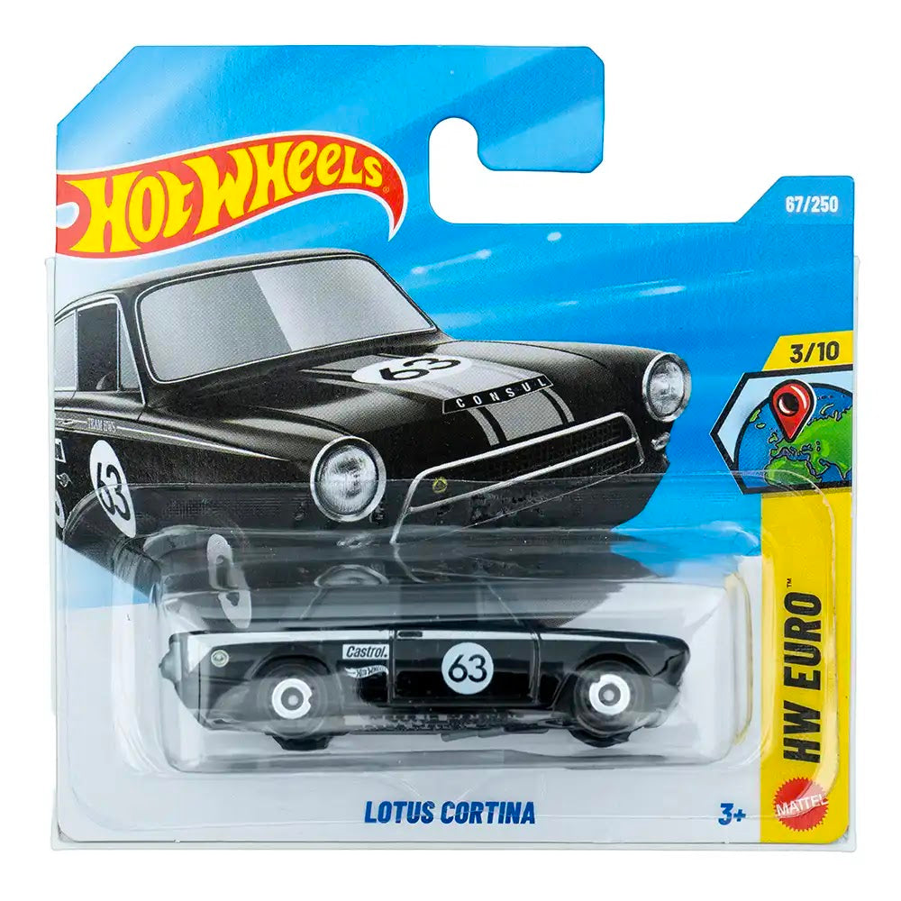 Hot Wheels Lotus Cortina Crni |