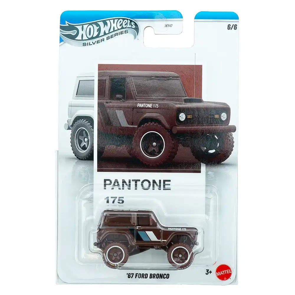 Hot Wheels Silver Series '67 Ford Bronco Smeđi | Pantone (6/6)