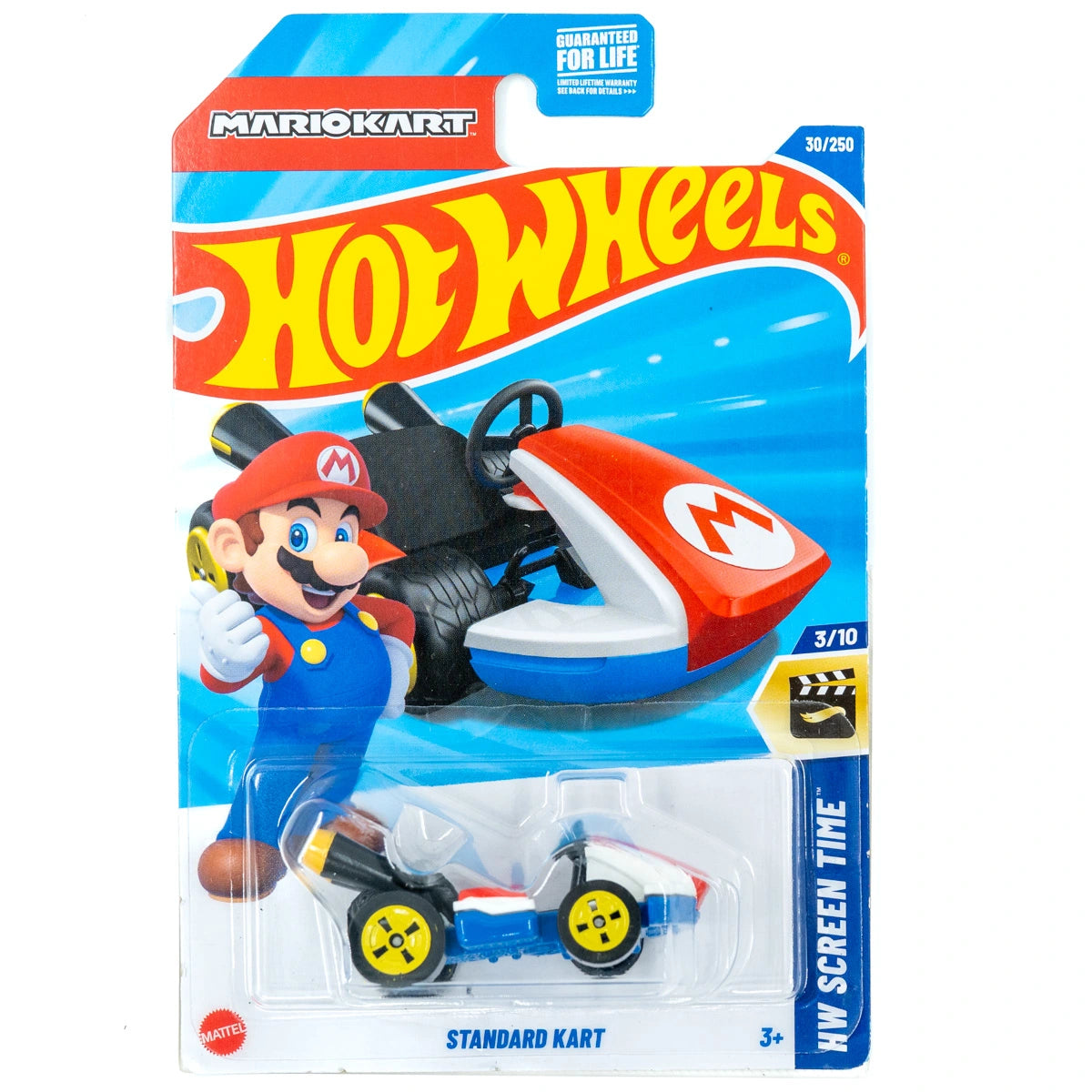 Hot Wheels Standard Kart Mario Kart rood wit VS |