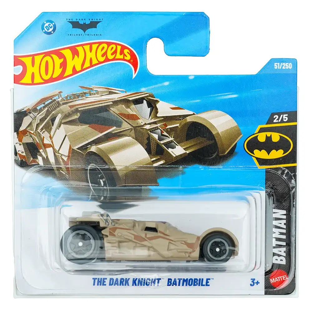 Hot Wheels The Dark Knight Batmobile Smeđi |