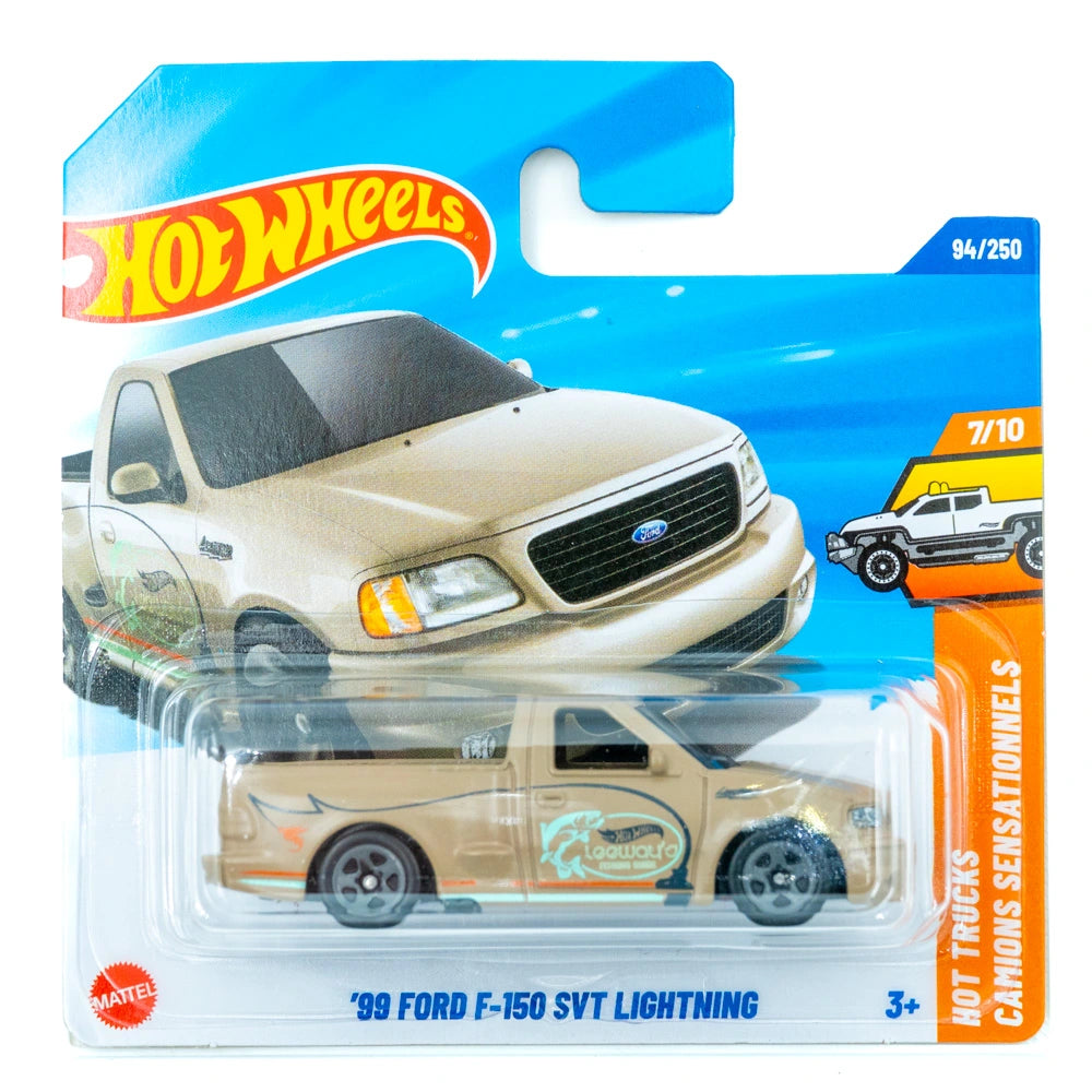 Hot Wheels '99 Ford F-150 SVT Lightning bruin |