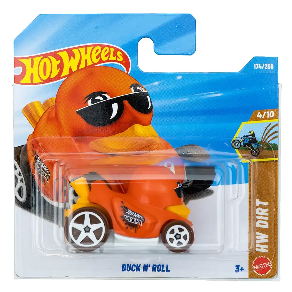 Hot Wheels Duck N' Roll Narandžasti |