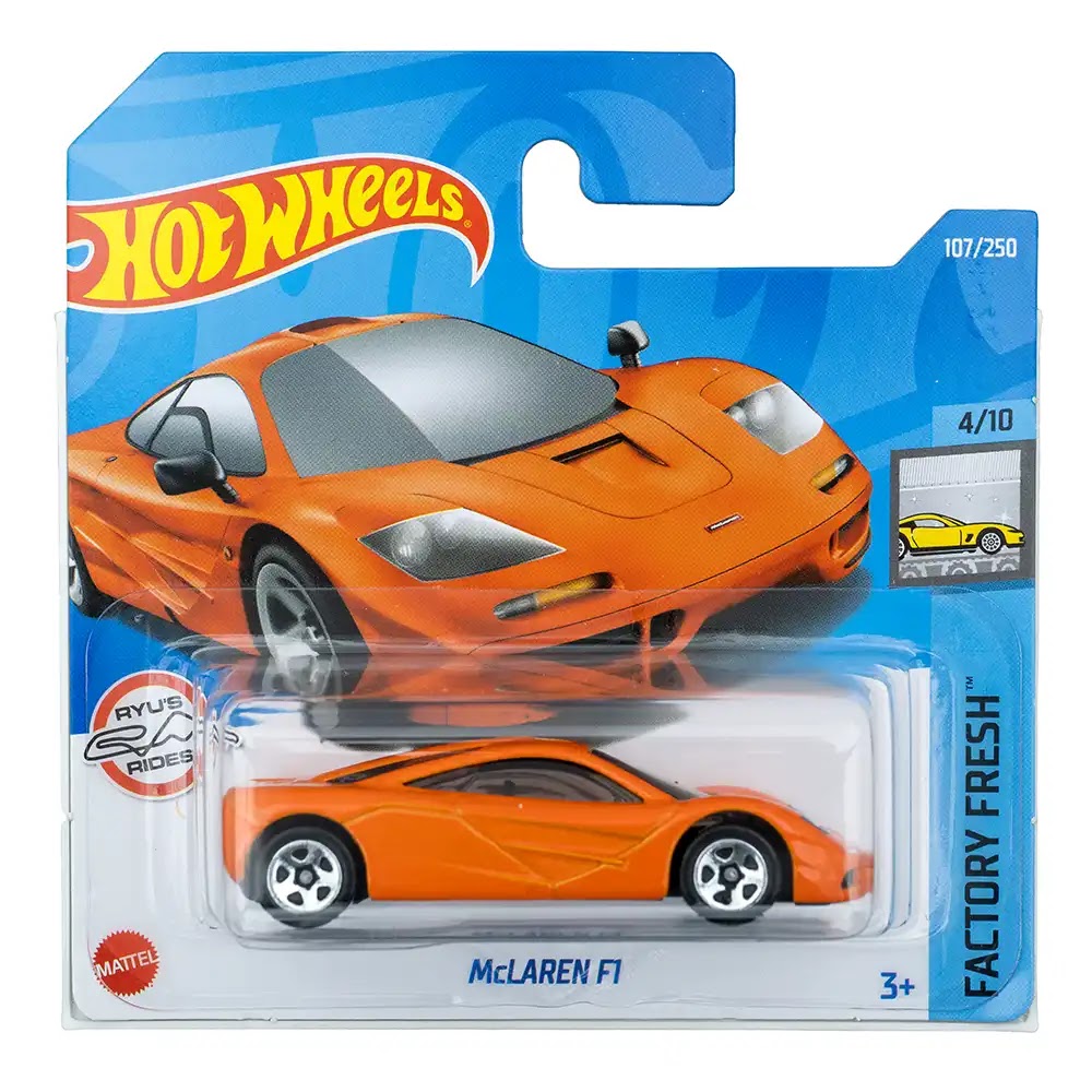 Hot Wheels McLaren F1 Narandžasti |