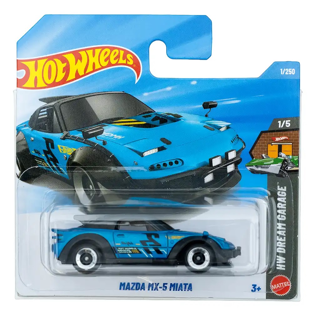 Hot Wheels Mazda MX-5 Miata Plavi |