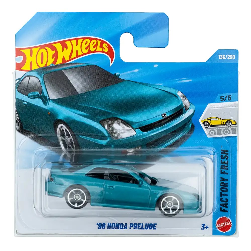 Hot Wheels '98 Honda Prelude Zeleni |