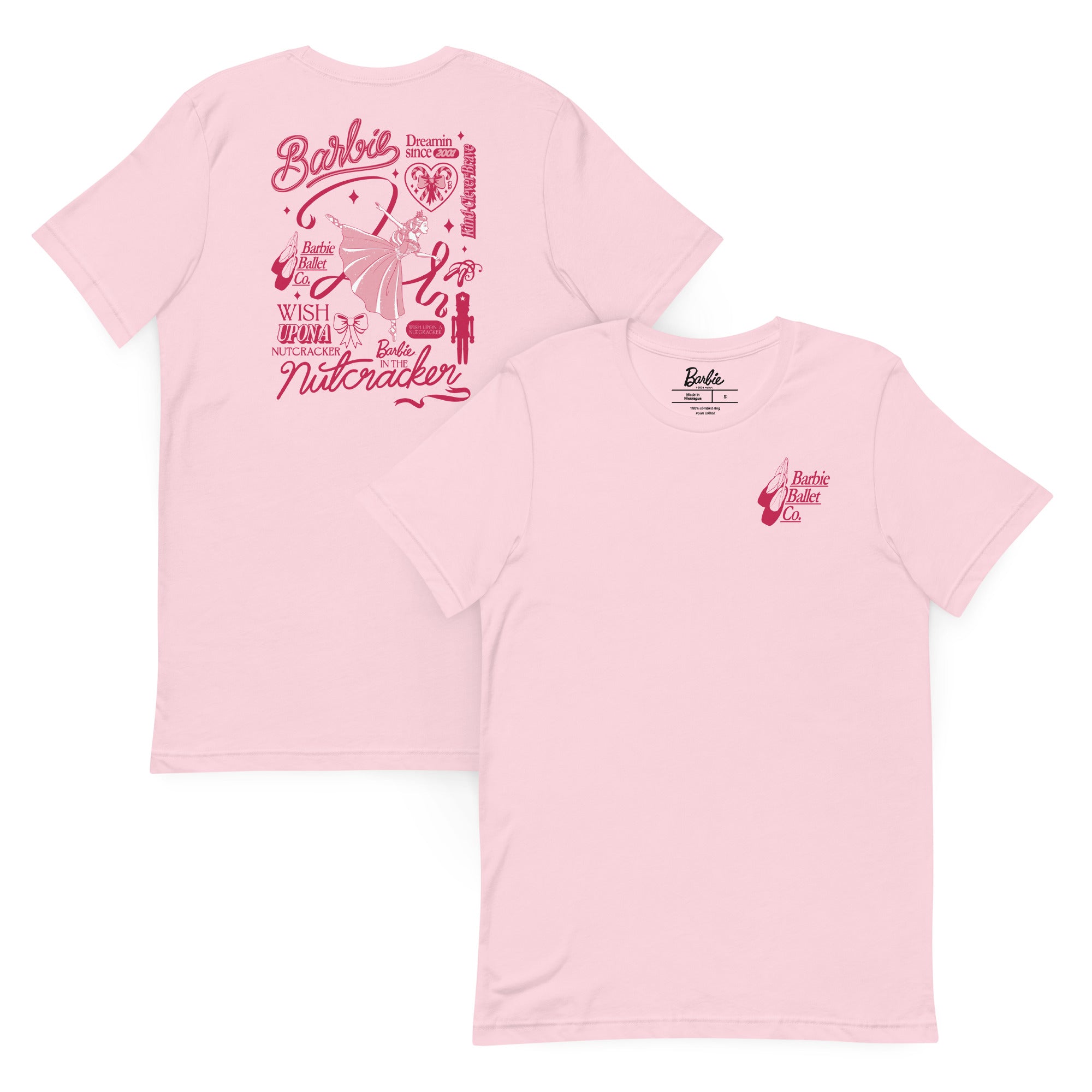 Barbie Wish Upon a Nutcracker Pink T-shirt