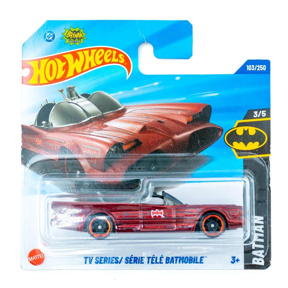 Hot Wheels TV Series Batmobile rood |